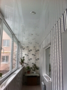 г.Кинель ул.Мостовая 28а (лак белый + светильники ecola GX53)